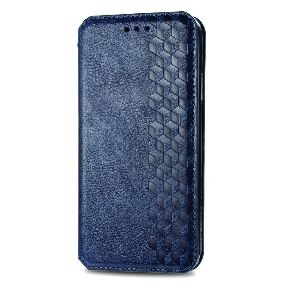 For Honor Magic8 5G Case Rhombus Imprint PU Leather Wallet Phone Cover