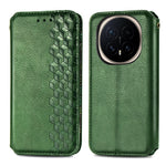 For Honor Magic8 5G Case Rhombus Imprint PU Leather Wallet Phone Cover