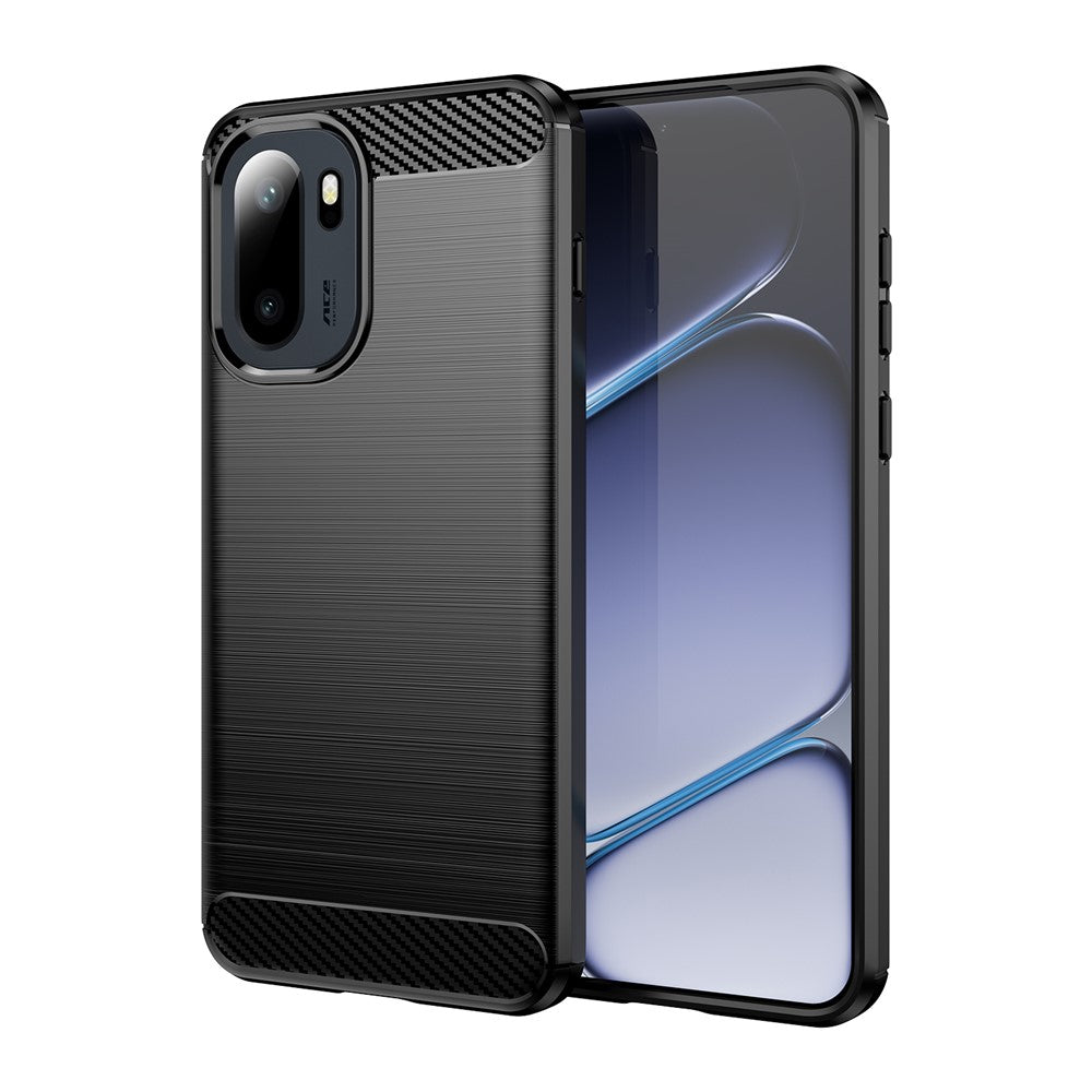 For OnePlus 15R 5G / Ace 6T 5G / Ace 6 5G Case Protective Phone Cover Carbon Fiber Texture Brushed