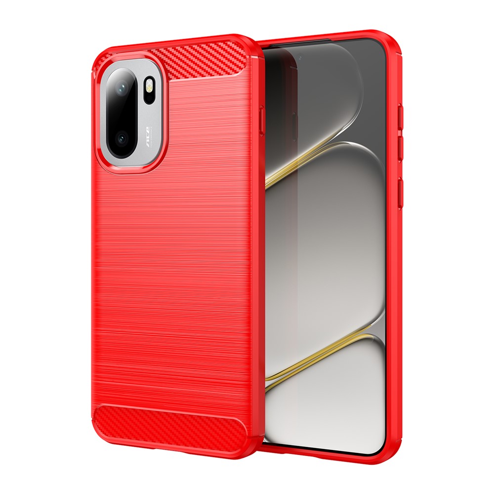 For OnePlus 15R 5G / Ace 6T 5G / Ace 6 5G Case Protective Phone Cover Carbon Fiber Texture Brushed