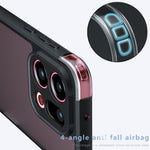 For Oppo Find X9 5G Case Skin-Touch TPU + PC Matte Phone Back Cover, Transparent Black