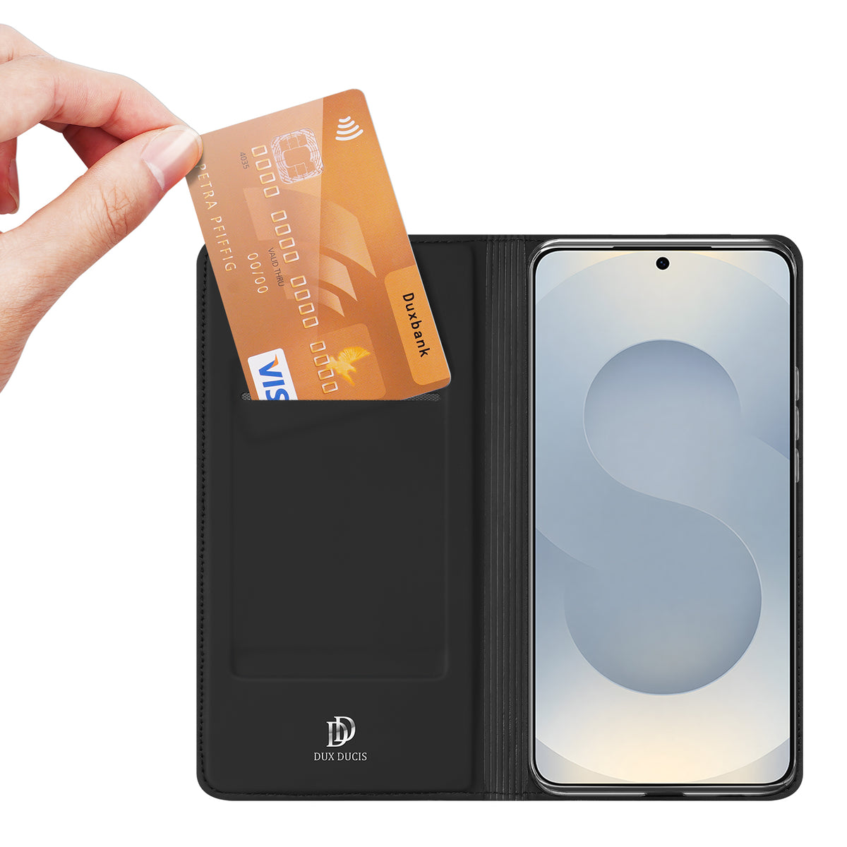 DUX DUCIS For Samsung Galaxy S26 Case Skin Pro Series Leather Stand Cover Card Holder