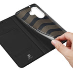 DUX DUCIS For Samsung Galaxy S26 Case Skin Pro Series Leather Stand Cover Card Holder