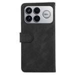 ABEEL For Xiaomi Redmi K90 Pro Max 5G / Poco F8 Ultra Case Color Splicing Leather Flip Phone Cover RFID Blocking