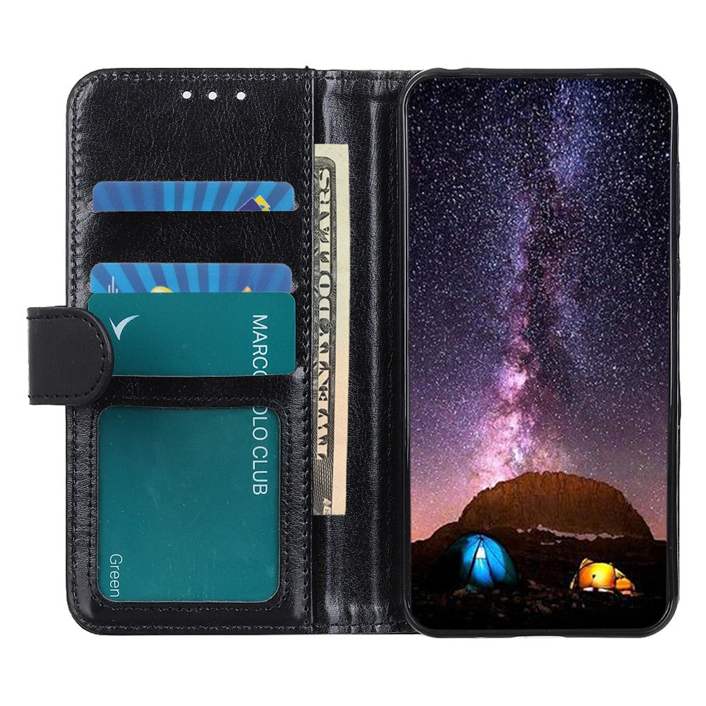 Phone Case For Xiaomi Redmi K90 Pro Max 5G  /  Poco F8 Ultra Crazy Horse Texture PU Leather Phone Stand Cover