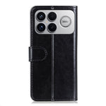 Phone Case For Xiaomi Redmi K90 Pro Max 5G  /  Poco F8 Ultra Crazy Horse Texture PU Leather Phone Stand Cover