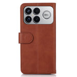 Phone Case For Xiaomi Redmi K90 Pro Max 5G  /  Poco F8 Ultra Cowhide Texture Leather Wallet Phone Cover with Stand