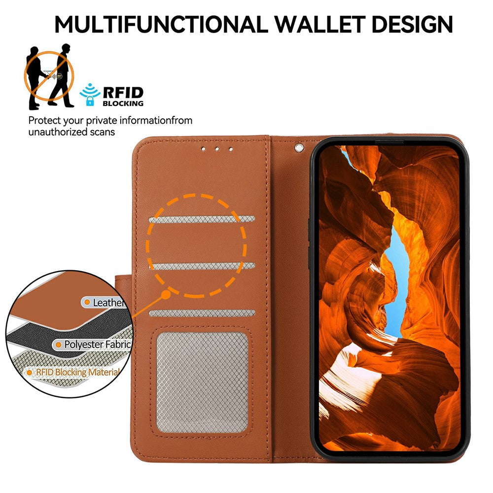 Phone Case For Xiaomi Redmi K90 Pro Max 5G  /  Poco F8 Ultra RFID Blocking Flip Leather Phone Cover