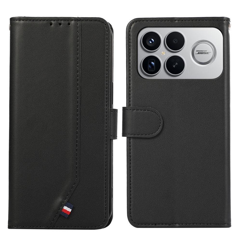 Phone Case For Xiaomi Redmi K90 Pro Max 5G  /  Poco F8 Ultra RFID Blocking Flip Leather Phone Cover