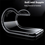 For Motorola Edge 70 5G Clear TPU Anti-Scratch Phone Case + 2.5D Arc Edge Screen Protector