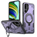 Samsung Galaxy M56 5G / F56 5G Magnetiskt Skal Militärt Skyddande PC + TPU Stativ mobilskal