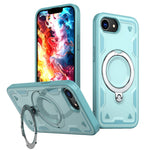 For iPhone 17e / 16e Case Compatible with MagSafe Military Protection PC + TPU Kickstand Phone Cover