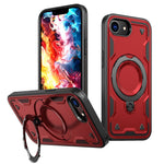 For iPhone 17e / 16e Case Compatible with MagSafe Military Protection PC + TPU Kickstand Phone Cover