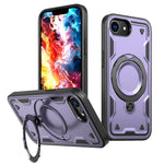 For iPhone 17e / 16e Case Compatible with MagSafe Military Protection PC + TPU Kickstand Phone Cover