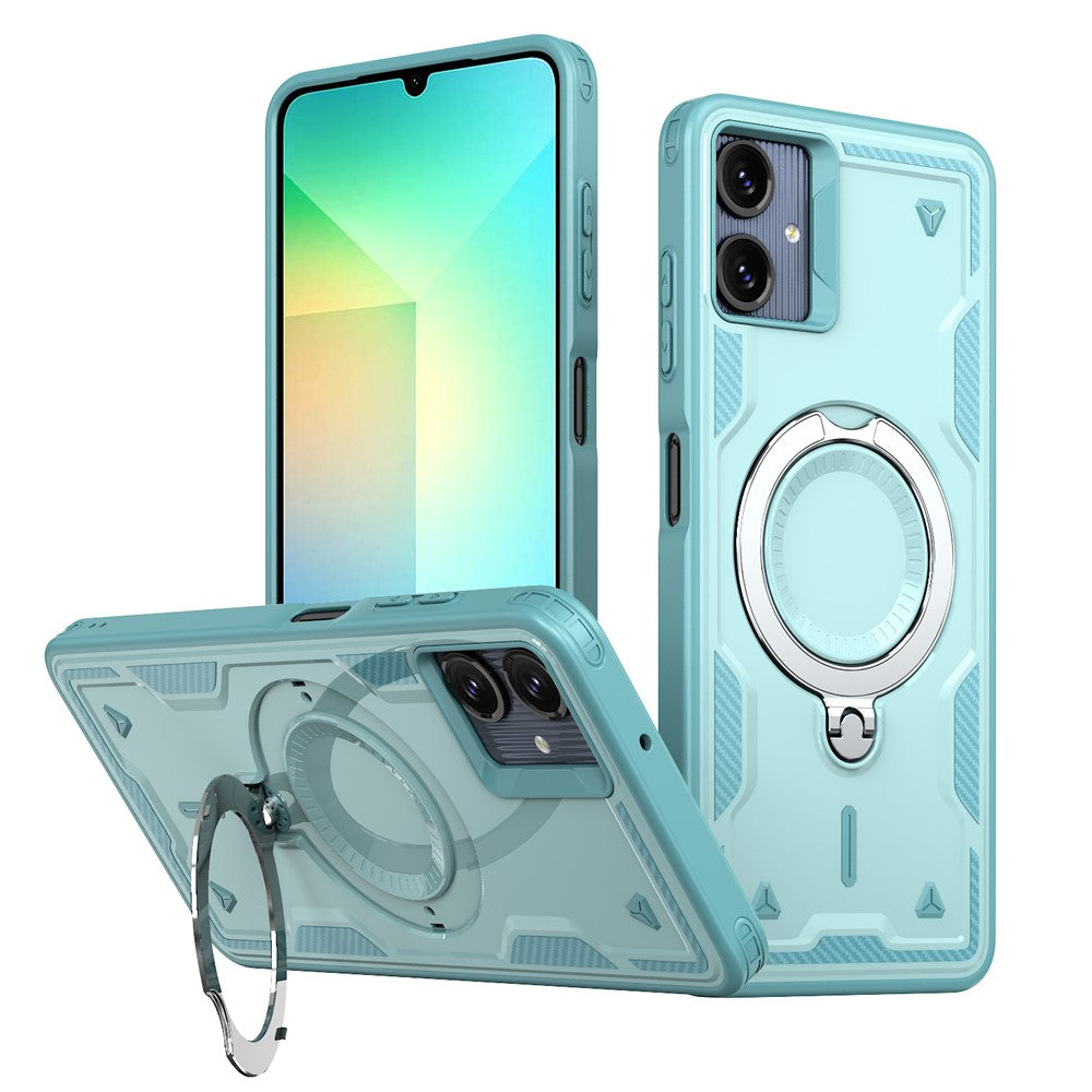 Samsung Galaxy A08 5G / A08 4G / A07 4G / A07s 4G Magnetiskt Skal Militärt Skyddande PC + TPU Stativ mobilskal