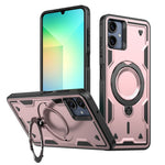 Samsung Galaxy A08 5G / A08 4G / A07 4G / A07s 4G Magnetiskt Skal Militärt Skyddande PC + TPU Stativ mobilskal