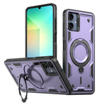 Samsung Galaxy A08 5G / A08 4G / A07 4G / A07s 4G Magnetiskt Skal Militärt Skyddande PC + TPU Stativ mobilskal