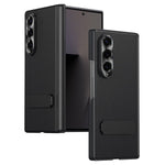 For Samsung Galaxy Z Fold4 5G Case Foldable Kickstand Leather Anti-Drop Phone Protective Cover