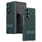For Samsung Galaxy Z Fold4 5G Case Foldable Kickstand Leather Anti-Drop Phone Protective Cover