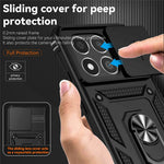 For Xiaomi 15T Case PC + TPU Phone Cover with Lens Protection Kickstand