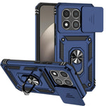 For Xiaomi 15T Case PC + TPU Phone Cover with Lens Protection Kickstand