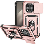 For Xiaomi 15T Case PC + TPU Phone Cover with Lens Protection Kickstand