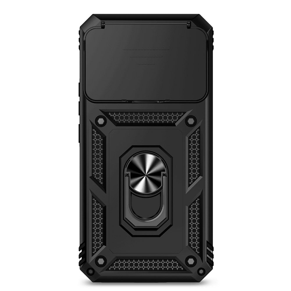 For Xiaomi 15T Pro Case PC + TPU Phone Cover with Lens Protection Kickstand