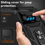 Xiaomi 15T Pro-skal PC + TPU-mobilskydd med linsskyddsstativ