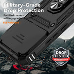 For Xiaomi 15T Pro Case PC + TPU Phone Cover with Lens Protection Kickstand