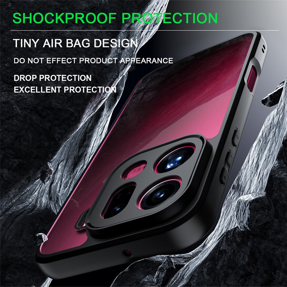 IMAK UX-9A Series For Oppo Find X9 Pro 5G Case Clear TPU PC Phone Cover Reinforced Corners