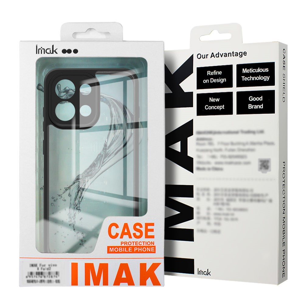 IMAK UX-9A Series For Oppo Find X9 Pro 5G Case Clear TPU PC Phone Cover Reinforced Corners