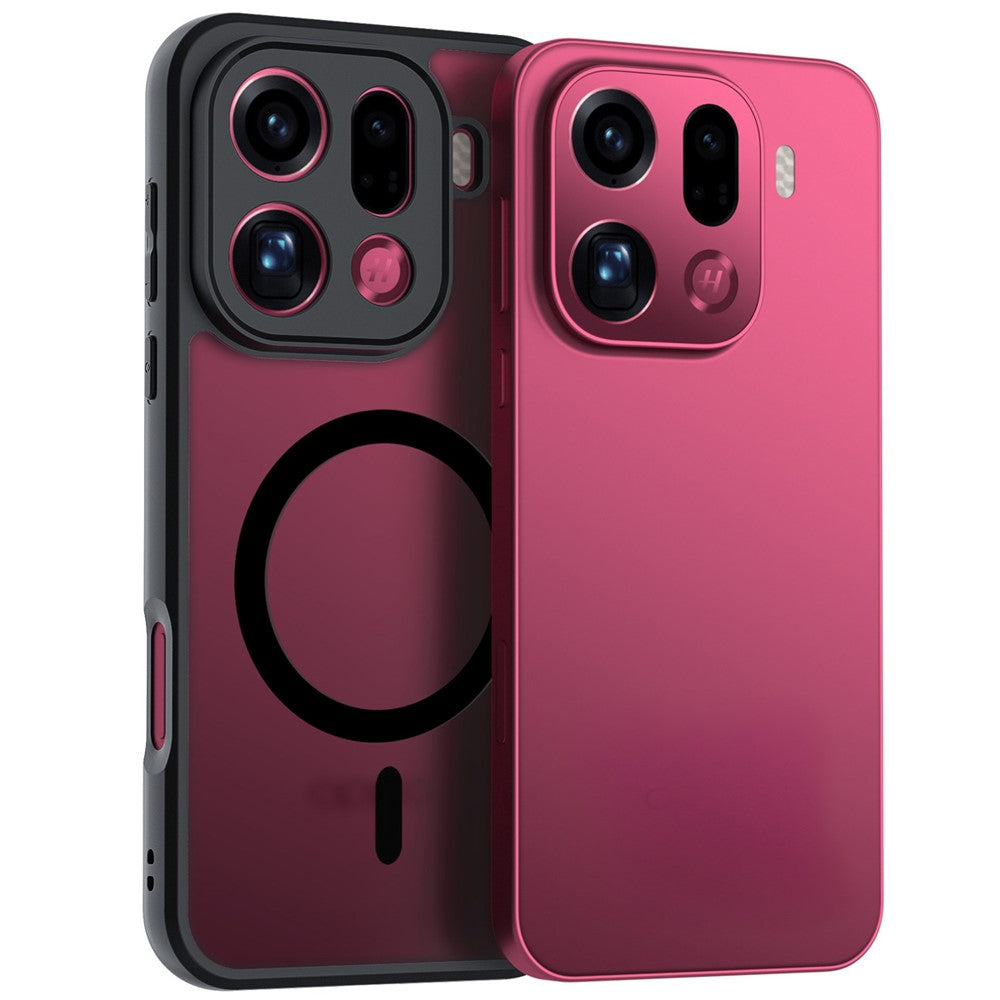 IMAK UX-9B For Oppo Find X9 Pro 5G Magnetic Case PC TPU Matte Mobile Phone Cover