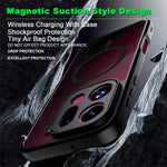 IMAK UX-9B For Oppo Find X9 Pro 5G Magnetic Case PC TPU Matte Mobile Phone Cover