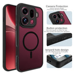 IMAK UX-9B For Oppo Find X9 Pro 5G Magnetic Case PC TPU Matte Mobile Phone Cover