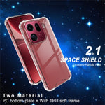 IMAK For Oppo Find X9 Pro 5G Case PC + TPU Shockproof Clear Phone Cover