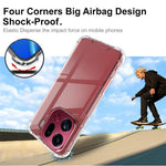 IMAK For Oppo Find X9 Pro 5G Case PC + TPU Shockproof Clear Phone Cover