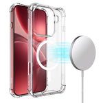 IMAK For Oppo Find X9 Pro 5G Magnetic Case Shockproof PC TPU Clear Phone Cover