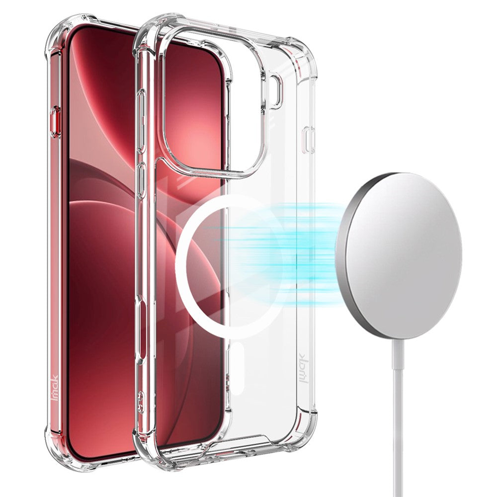 IMAK For Oppo Find X9 Pro 5G Magnetic Case Shockproof PC TPU Clear Phone Cover