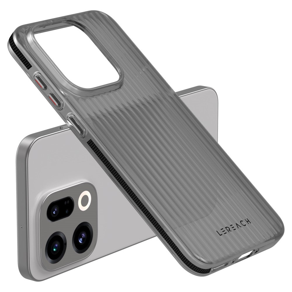 LEREACH TOC Series for Oppo Find X9 5G Case Flowing Grid PC Phone Cover