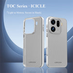 LEREACH TOC Series for Oppo Find X9 5G Case Flowing Grid PC Phone Cover