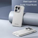 LEREACH TOC Series for Oppo Find X9 5G Case Flowing Grid PC Phone Cover