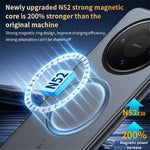 For Huawei Mate 80 Magnetic Case Leather Coated TPU + PC Phone Cover