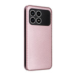 Phone Case For Xiaomi Redmi K90 5G  /  Poco F8  Pro Carbon Fiber Texture Drop-Proof PU Leather Phone Cover