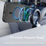LEREACH TOC Series for Xiaomi 17 Magnetic Case Flowing Grid PC Phone Cover