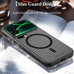LEREACH TOC Series for Xiaomi 17 Magnetic Case Flowing Grid PC Phone Cover