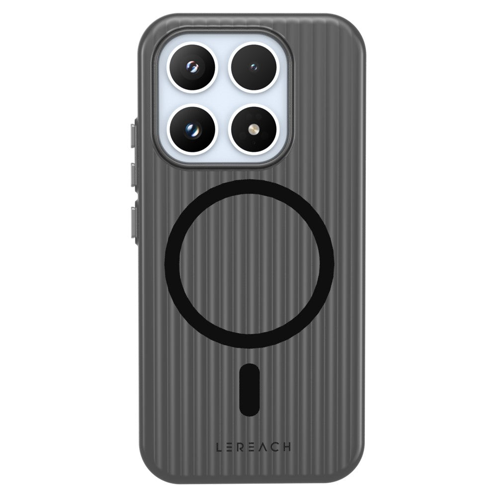 LEREACH TOC Series for Xiaomi 17 Magnetic Case Flowing Grid PC Phone Cover