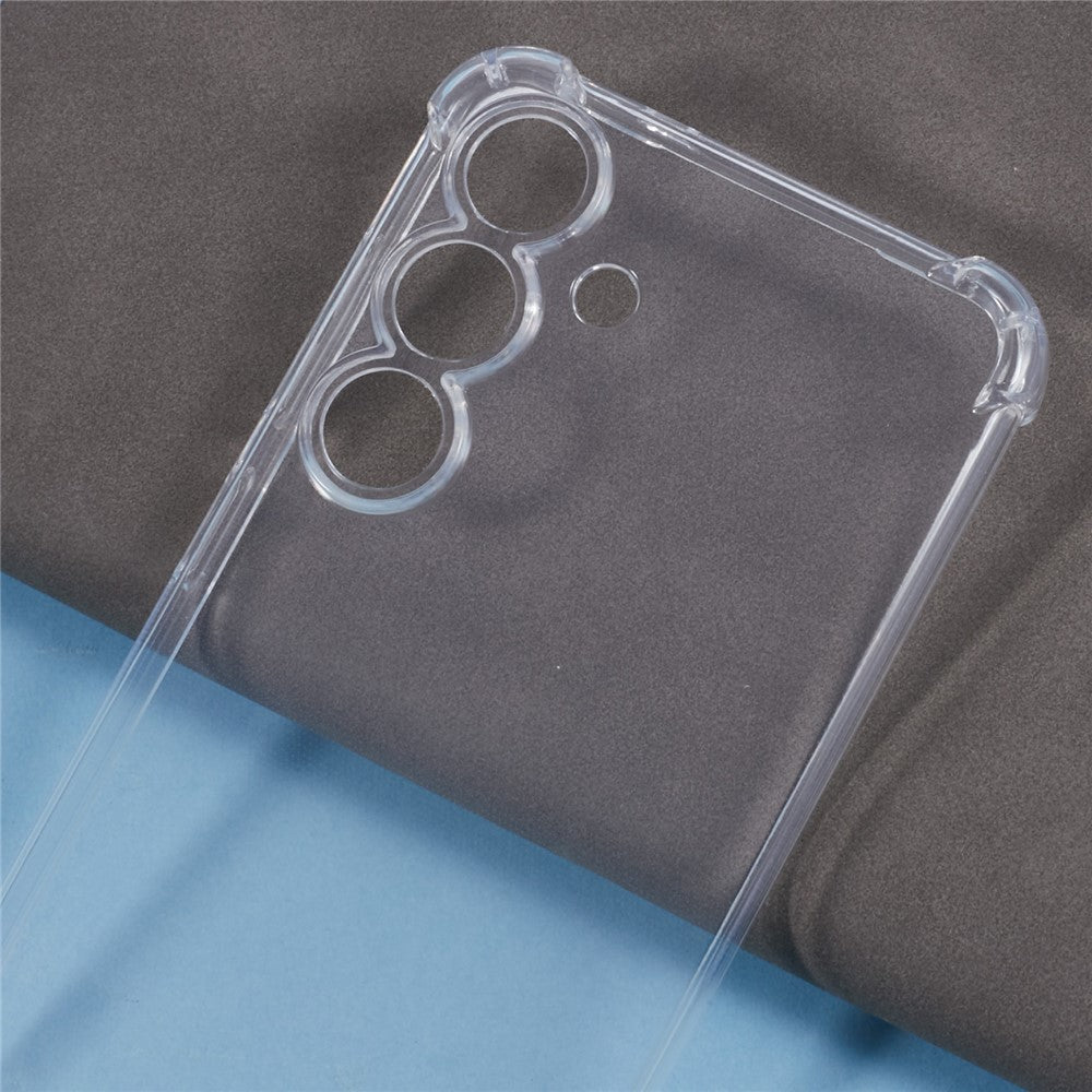 Til Samsung Galaxy A37 5G Gennemsigtigt TPU-cover Forstærkede hjørner Stødsikkert telefoncover