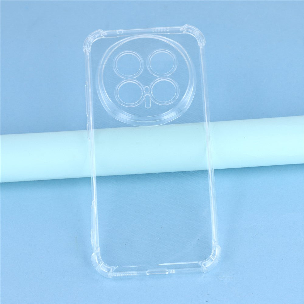 For Honor Magic8 Pro 5G Transparent TPU Case Reinforced Corners Drop-proof Phone Cover