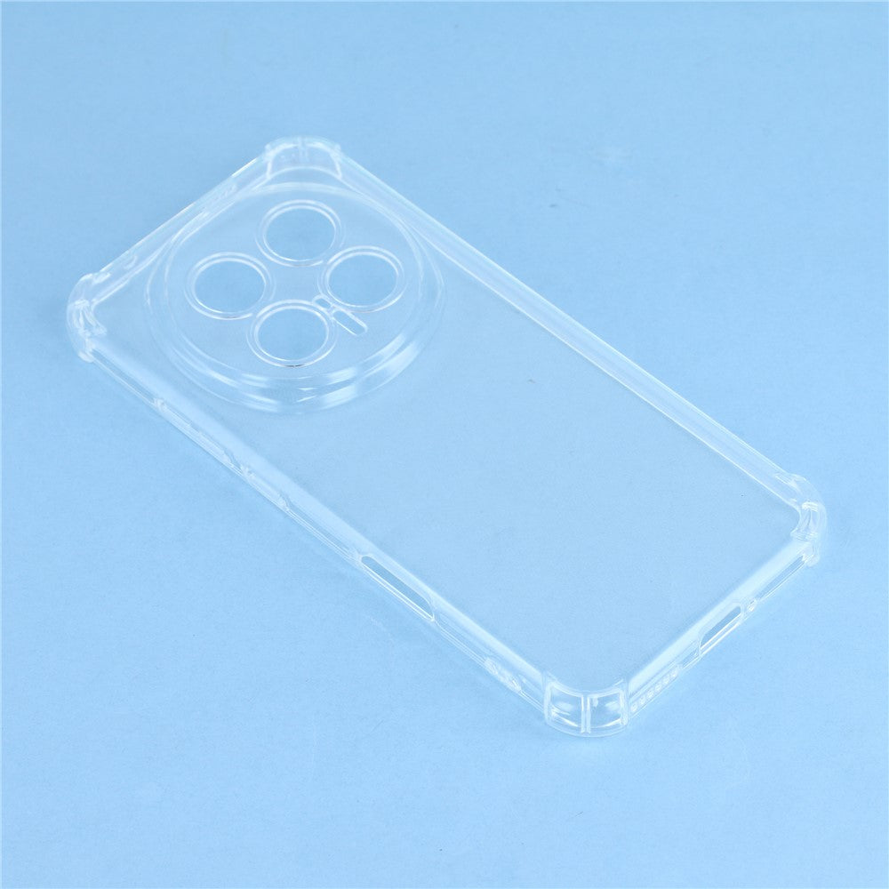 For Honor Magic8 Pro 5G Transparent TPU Case Reinforced Corners Drop-proof Phone Cover