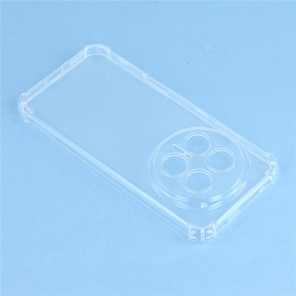For Honor Magic8 Pro 5G Transparent TPU Case Reinforced Corners Drop-proof Phone Cover